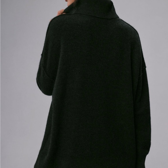 Anthropologie black turtleNeck Sweater - Picture 4 of 6